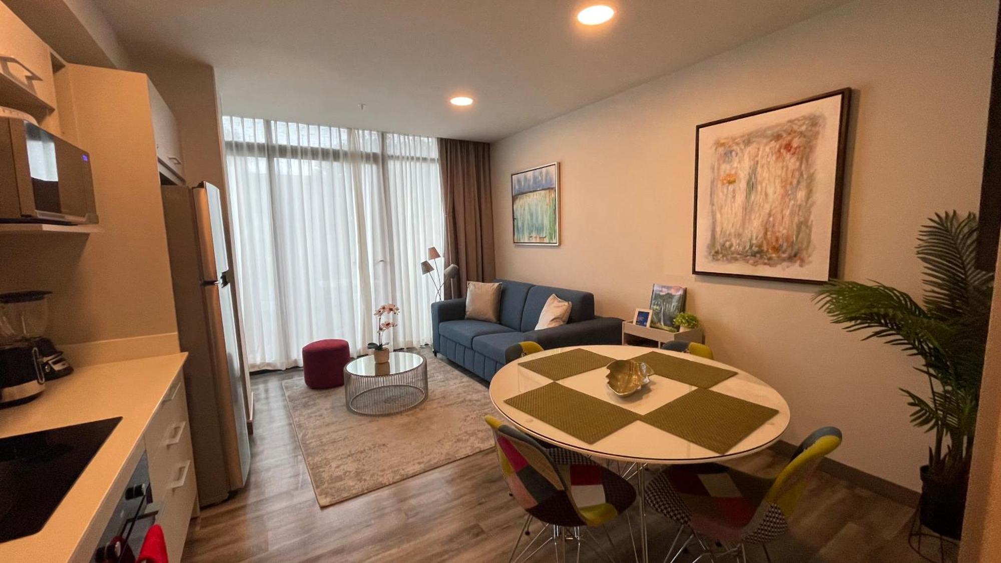 Cozy Apartment With Terrace, Sj Cosmopolitan Tower #402 San José Esterno foto